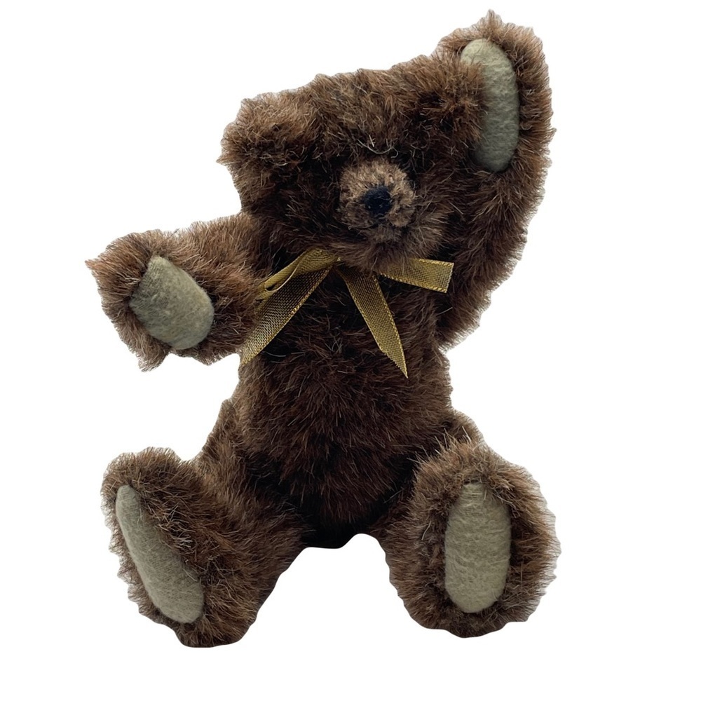 Mary Meyers Old Fashion Jointed Plush Stuffed Bear